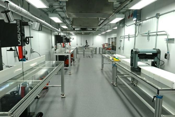 Lab interior - room with research equipment