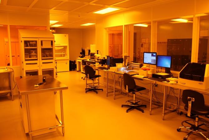 View of a lab room