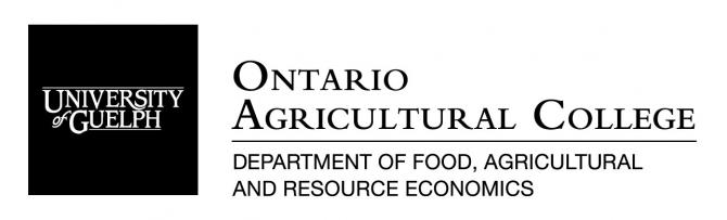 University of Guelph - Ontario Agricultural College - Department of Food, Agricultural and Resource Economics