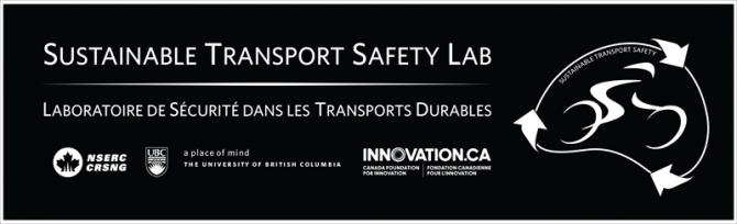 Laboratoire de Sécurité dans les Transports Durables - CRSNG, The University of British Columbia, Innovation.ca/Fondation canadienne pour l'innovation