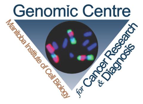 Genomics Centre for Cancer Research and Diagnosis-Manitoba Institute of Cell Biology